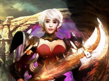 游戏《神鬼幻想》美女cos壁纸