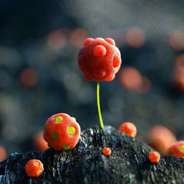 神話:浆果植物，怪异而又美丽