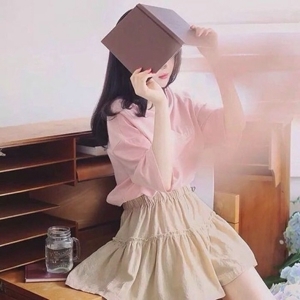 粉红系甜美可人小女生头像