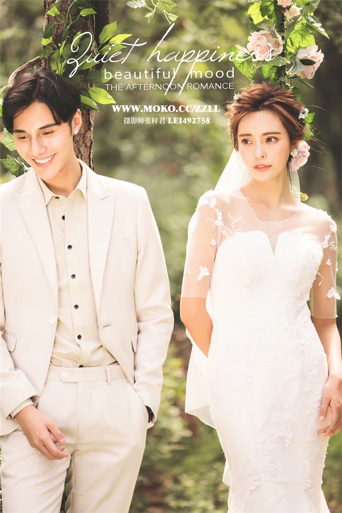 拾花忆 婚纱照