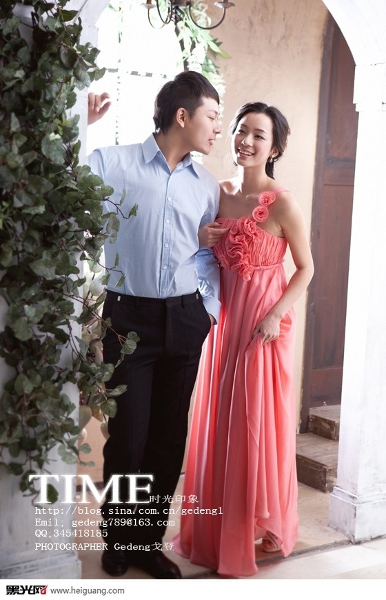 无言的爱 婚纱照
