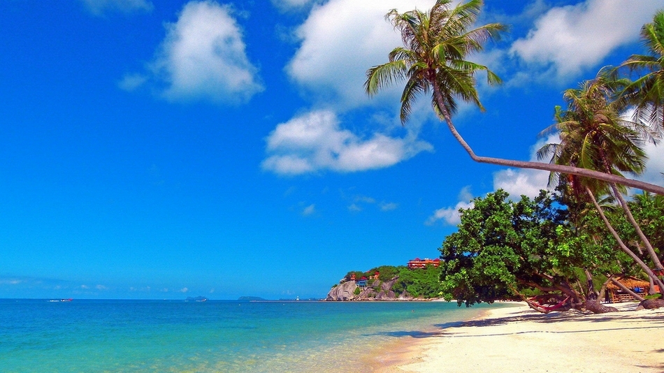 海滩的风景 唯美的海滩风景壁纸