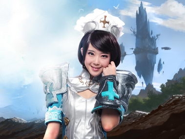 游戏《神鬼幻想》美女cos壁纸