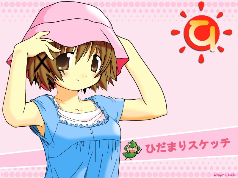 Hidamari Sketch向阳素描桌面壁纸