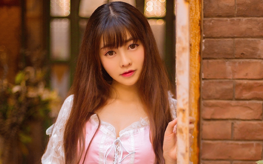 萝莉美女清新写真高清桌面壁纸