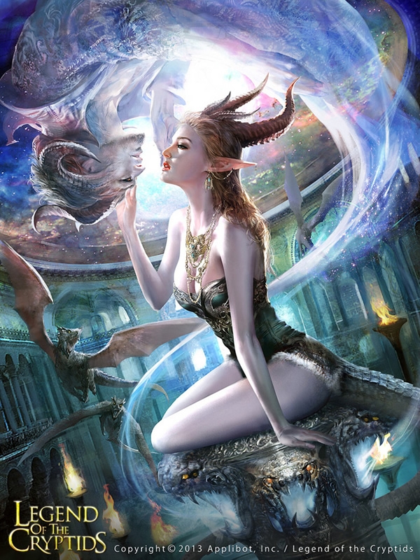 动漫里面的女法师