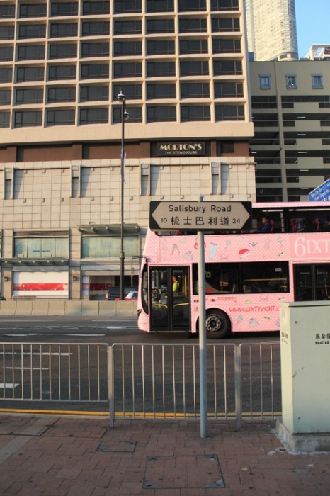 香港白天的街头街尾美丽图片