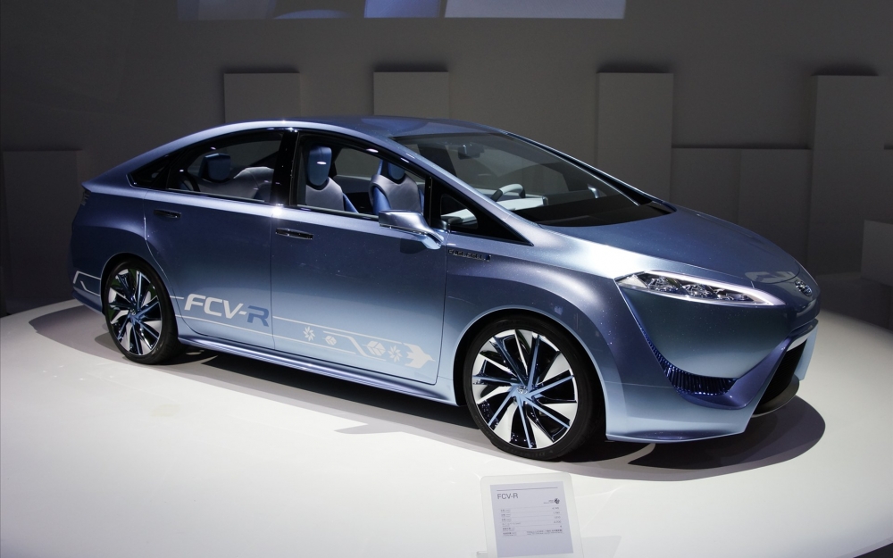 Toyota 丰田 FCV-R Concept发布会壁纸