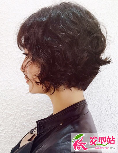 女卷发短发 假发女短发卷发图片