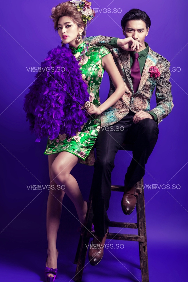 繁花似锦 婚纱照