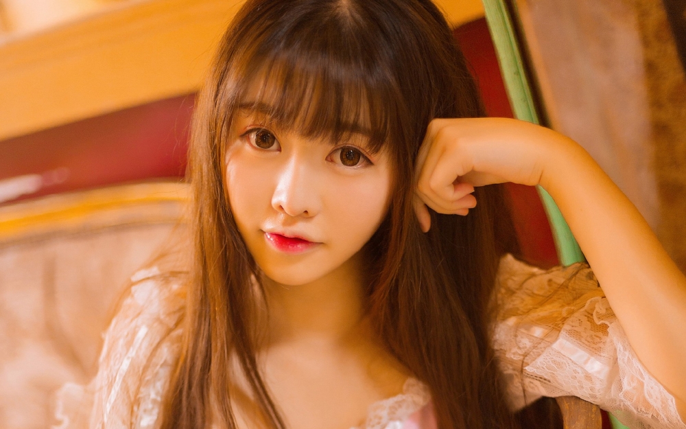 萝莉美女清新写真高清桌面壁纸