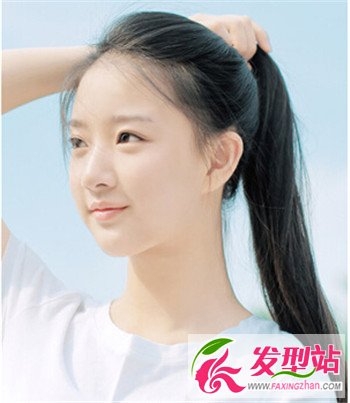 最新韩式无刘海扎发 打造唯美清凉一夏