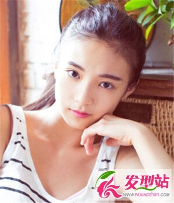 最新韩式无刘海扎发 打造唯美清凉一夏