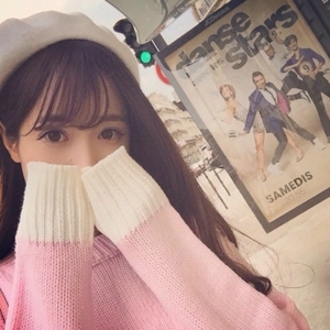 粉红系甜美可人小女生头像