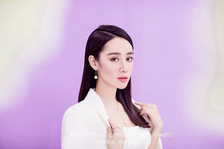 高级香芋紫 婚纱照