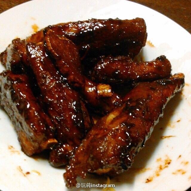 哇~糖醋排骨耶~