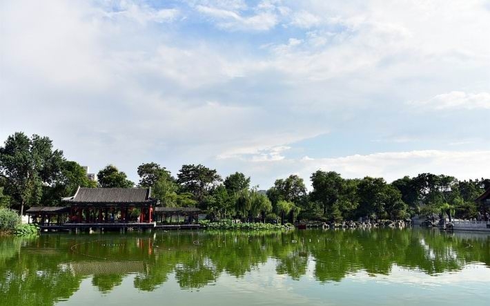 北京大观园风景高清壁纸