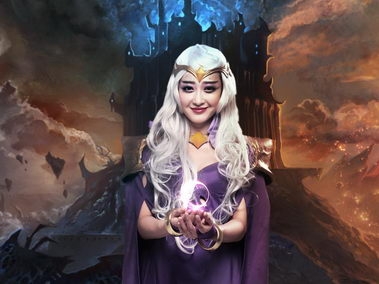 游戏《神鬼幻想》美女cos壁纸