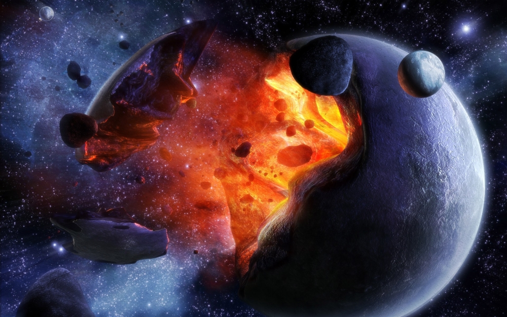 壮观的宇宙行星壁纸