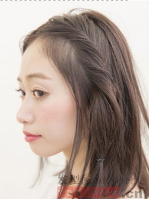 头发不多怎么办 淑女扎发自然唯美