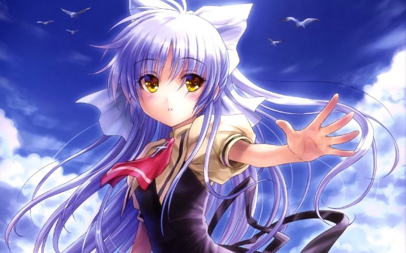 《Angel Beats!》立华奏桌面壁纸