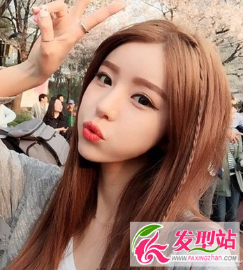 韩式直发发型精选 气质长发有魅力
