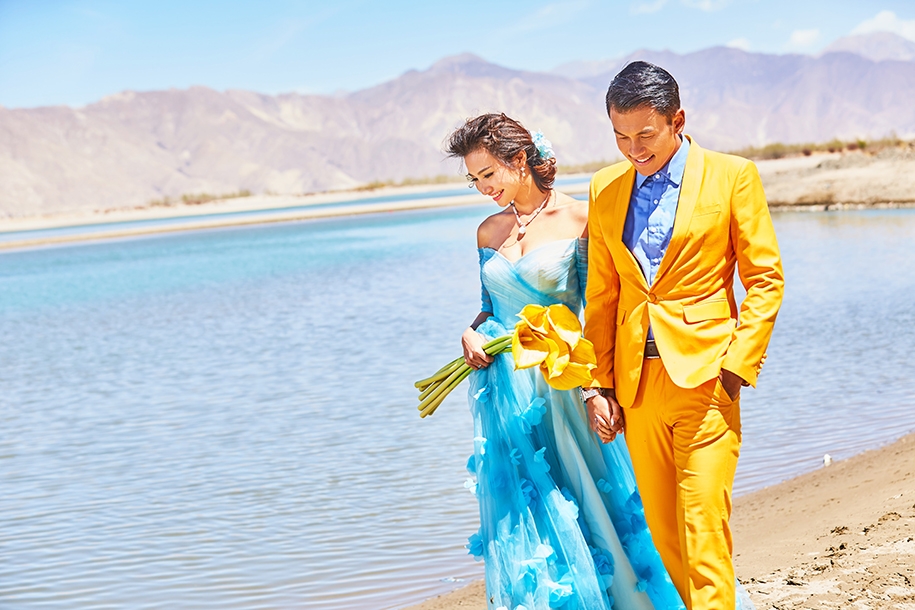 秋日婚纱照 秋日恋情 婚纱照
