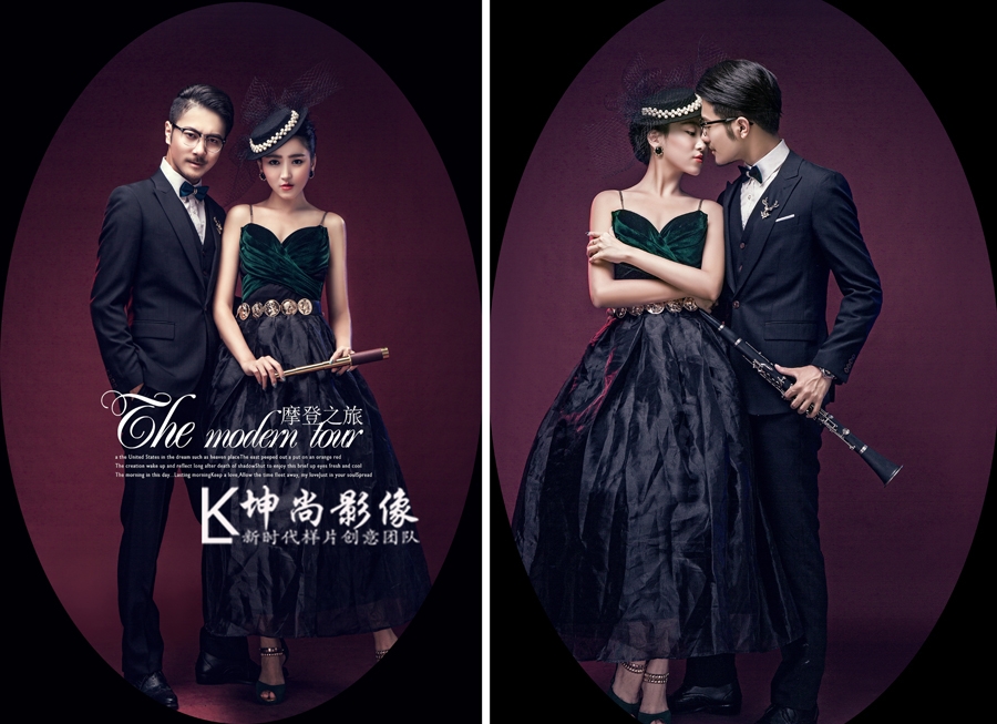 摩登佳人 婚纱照