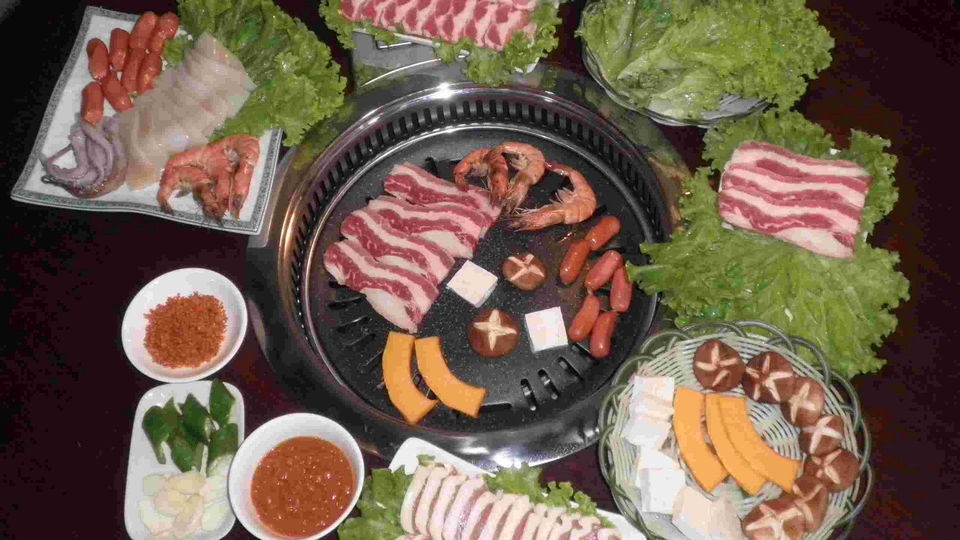 美味的韩国料理桌面壁纸