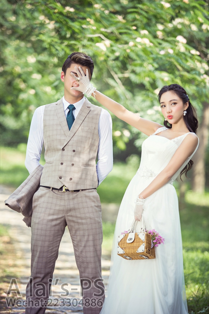 湖边森林二 婚纱照