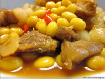 啤酒黄豆焖五花