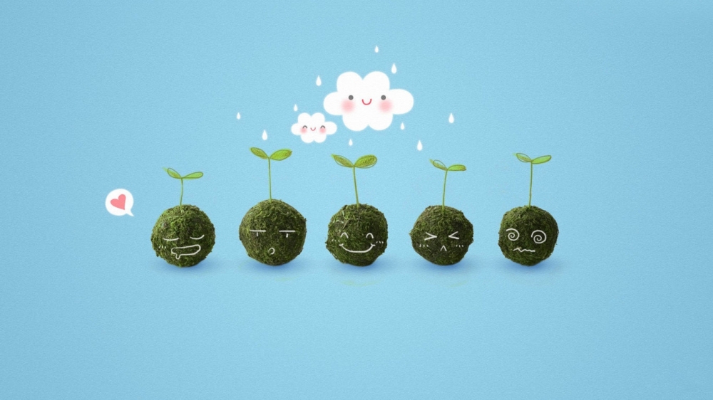 创意小清新宽屏壁纸