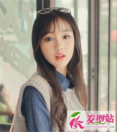 清新甜美风校园小脸发型  不一样的个性新潮感觉