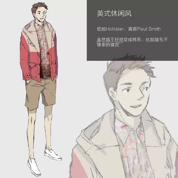 哥，你平时喜欢怎么穿