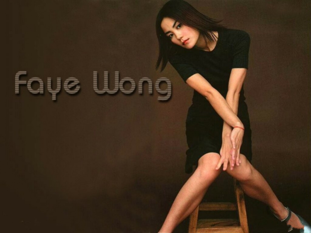 独一无二妆容的王菲个性壁纸图片