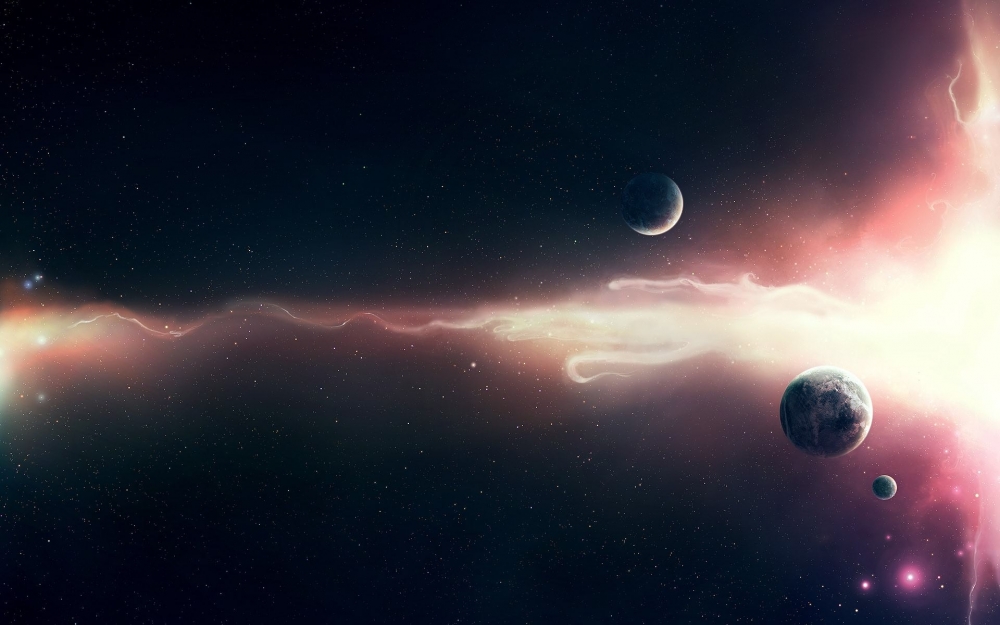 壮观的宇宙行星壁纸