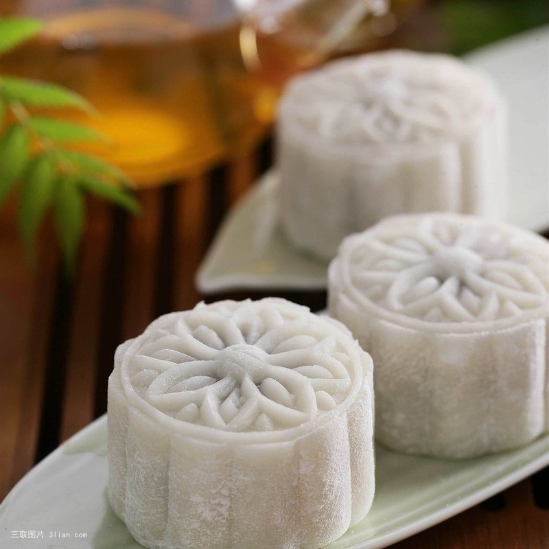 中秋节冰皮月饼
