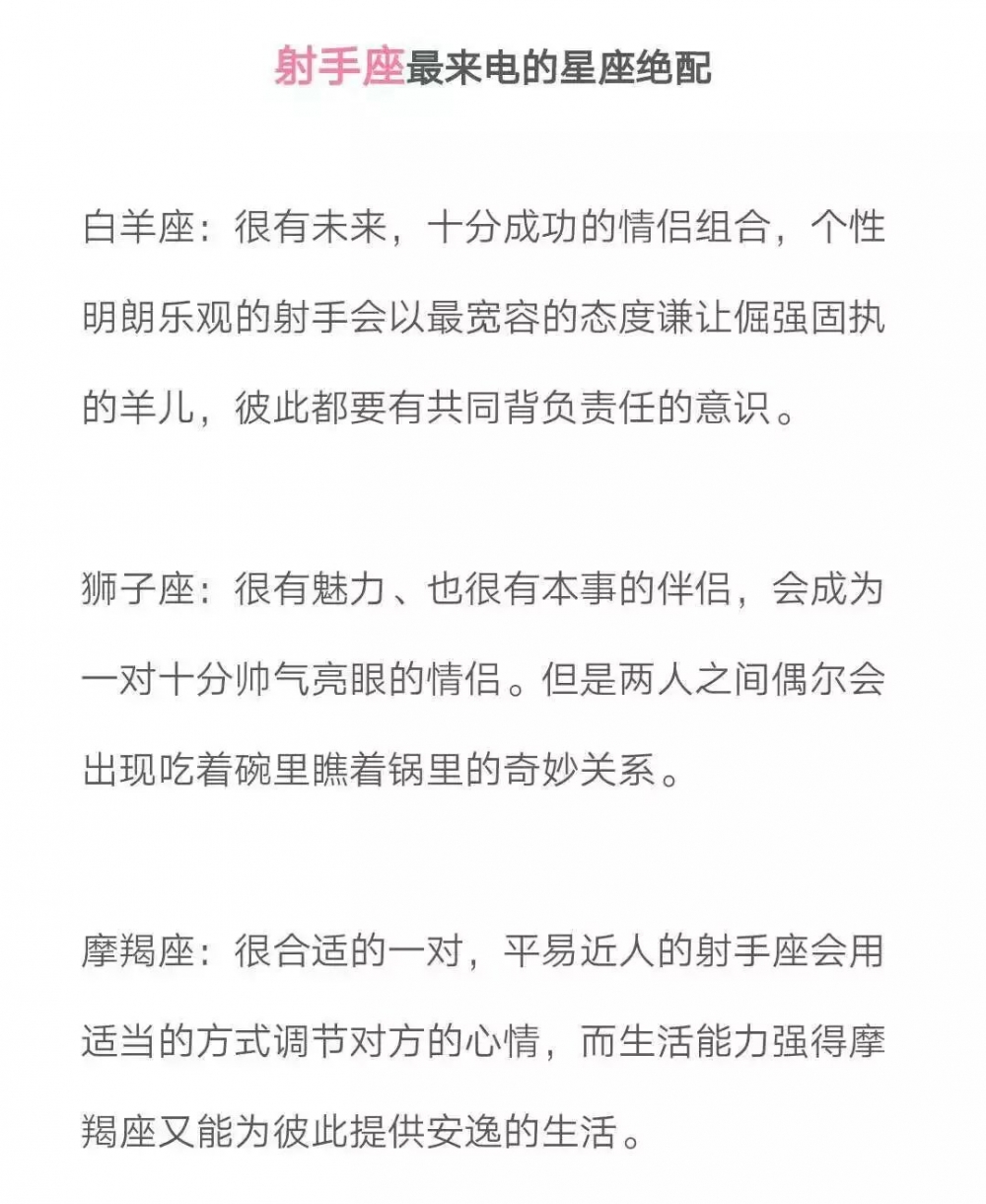 十二星座最来电的搭配组合.