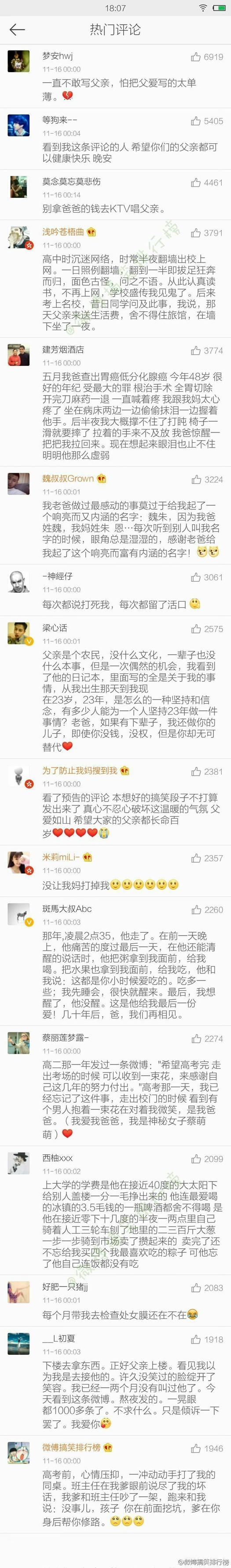 与父亲之间的小故事。