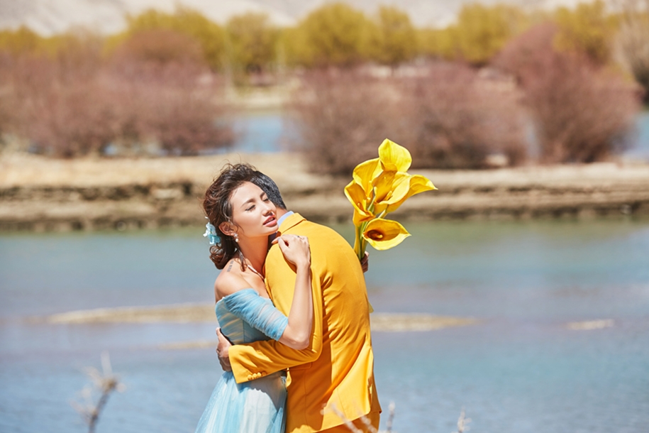 秋日婚纱照 秋日恋情 婚纱照