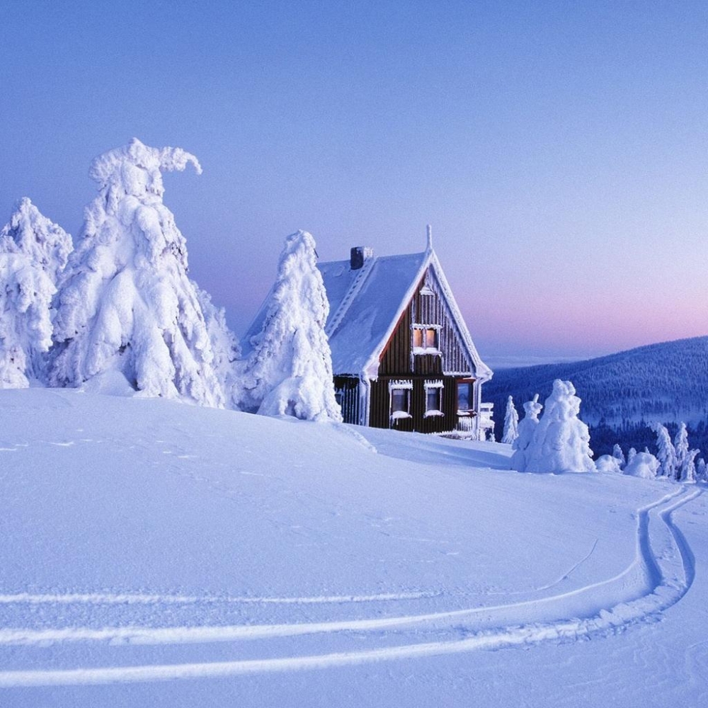 冬季雪景电脑壁纸高清