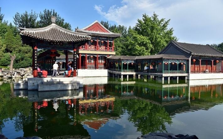 北京大观园风景高清壁纸