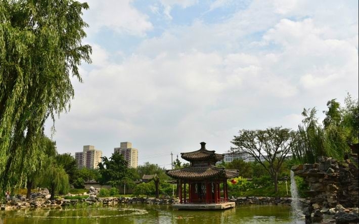 北京大观园风景高清壁纸