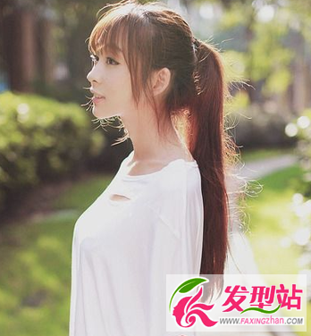 韩式直发发型精选 气质长发有魅力