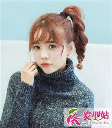 清新甜美风校园小脸发型  不一样的个性新潮感觉