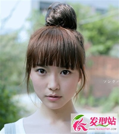 甜美小清新花苞头 娇羞俏丽可人范