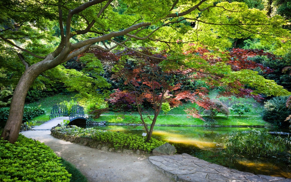 高清景区迷人的风景桌面壁纸