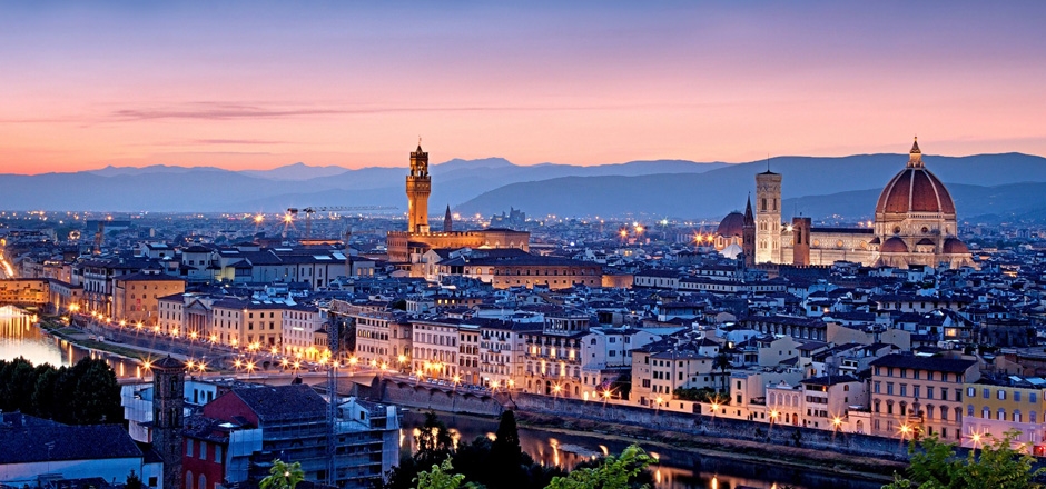 佛罗伦萨，托斯卡纳，意大利，城市，风光桌面壁纸