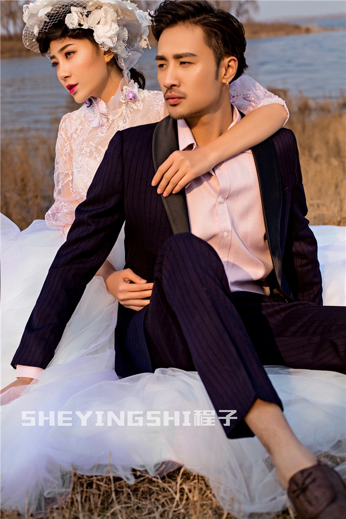 时光沙漏 婚纱照