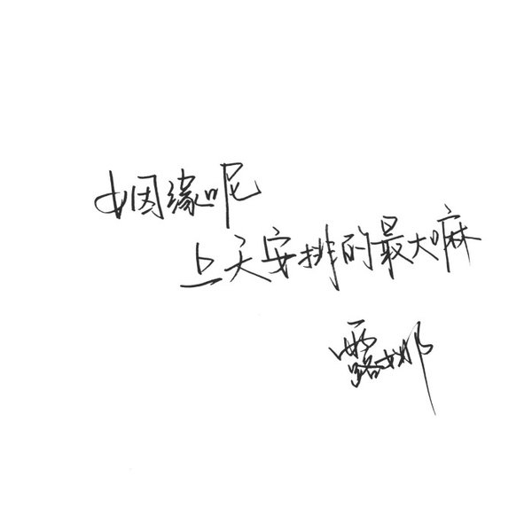 农药手写